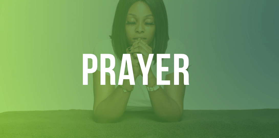 Pray for and with people after a worship service